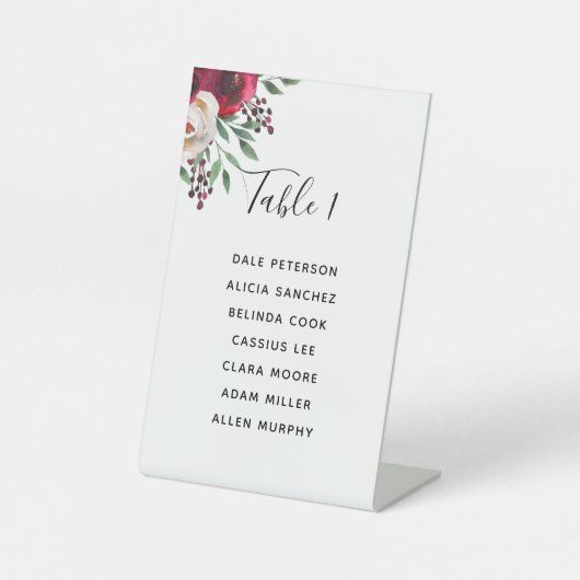 Brouwerij voor de Floral Reclamebord Met Voetstuk (Voorkant)