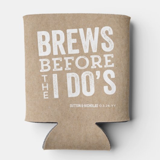 Brouwerijen voor de bierbruiloft van de brouwerij  blikjeskoeler (Achterkant)