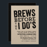Brouwerijen voor ik doe's brouwerijrepetitie diner kaart<br><div class="desc">Brouwerijen voor ik doe. Viel voor een bruiloft - of een repetitief diner, verlovingsfeest of bachelor/bachelorette party - met deze coole brouwerijvriendelijke uitnodiging. Het zwarte type kan op wit papier worden afgedrukt of met een kraftpapier een authentiek effect hebben. Pas alle details van de partij aan. Het overeenkomende partijdecor is...</div>