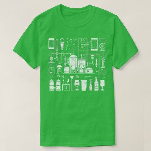 Brouwerijontwerp 1 t-shirt (Design voorkant)