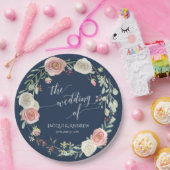 Brouwerijreceptie marinescheepvaart Blush ivoren R Papieren Bordje (Feest)