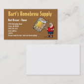 Brouwers Homebrew Supply Cartoon Visitekaartje (Voorkant / Achterkant)