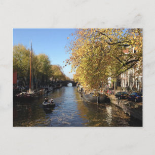 Brouwersgracht Amsterdam Autumn Briefkaart