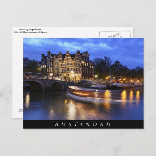 Brouwersgracht Briefkaart (Voorkant / Achterkant)