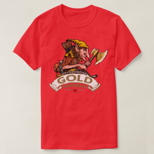Brouwery Hobgoblin Gold T-shirt (Design voorkant)