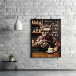 Brouwhond: Gevoed door Bark Roast Poster