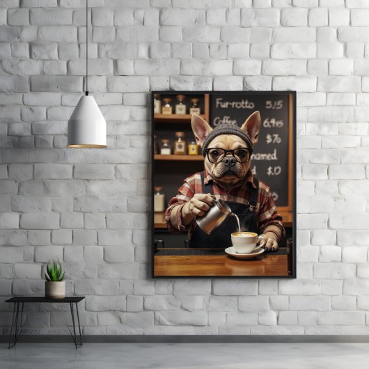 Brouwhond: Gevoed door Bark Roast Poster