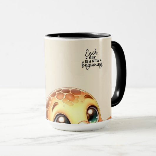 Brouwrijke ochtenden beginnen hier! mok (Voorkant rechts)