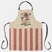 Brouwsels en BBQ Squad Grappige Barbeque Familie C Schort (Voorkant)