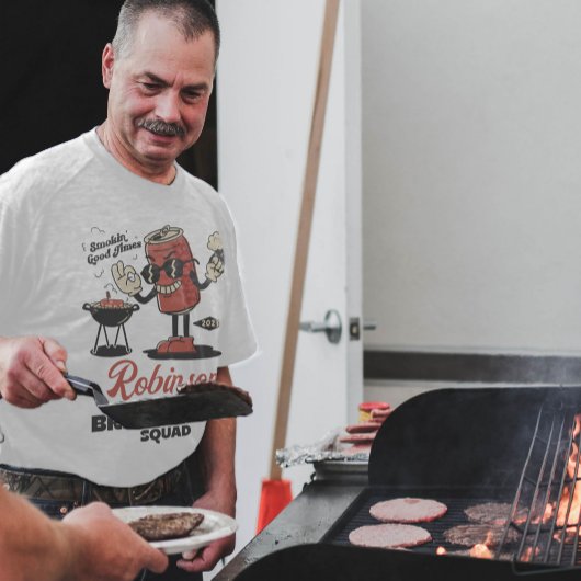 Brouwsels en BBQ Squad Grappige Barbeque Familie C T-shirt
