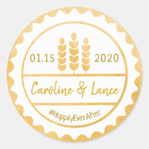 Brouwt voor ik doe's Bierfles Pet Sticker