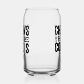 Brouwt voor ik Do's vrijgezellenfeest groomsman Blikvorm Glas (Links)