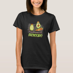 Brovocado Avocado Broer Fruit Citaat Eetbare Woord T-shirt