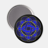 "Brow (3rd Eye) Chakra" Magnet (Voorkant / Achterkant)