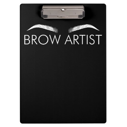 Brow Artist Brow Lounge Eyebrow Lover Br Klembord (Voorkant)