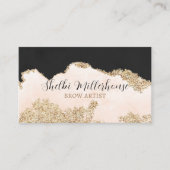 Brow Artist Kaart met Brow Microblading Nazorg Visitekaartje (Voorkant)