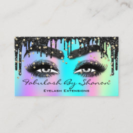 Brow Eyelash Extension QRCode Microbling Holograp Visitekaartje