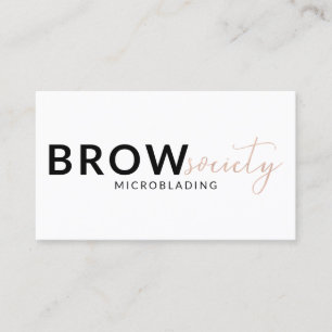 Brow Society Visitekaartje