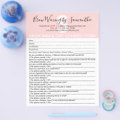 Brow Wax and Tint Customer Consent Waiver Form Flyer (Enkel)