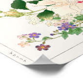 Browallia, Hibiscus door Tanigami Konan Poster (Hoek)