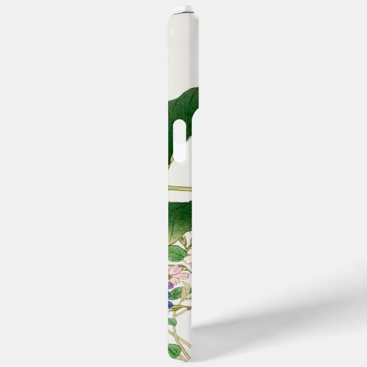 Browallia & Hibiscus Flowers - Japans houtblok Case-Mate iPhone Case (Achterkant / Rechts)