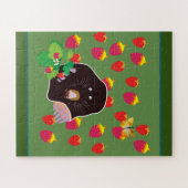 Browm Garden Mole Butterflies Legpuzzel (Horizontaal)