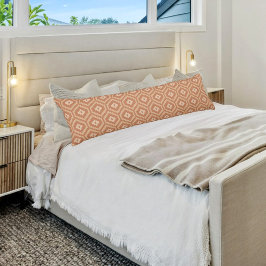 Brown African Pattern Body Pillow Lichaamskussen