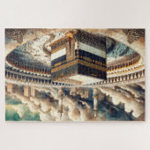 Brown Al Kaaba Legpuzzel (Horizontaal)
