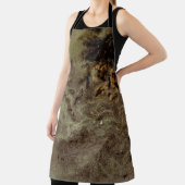 Brown and black abstract painting schort (Insitu)