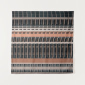 Brown and black high-rise building wandkleed (Voorkant (horizontaal))