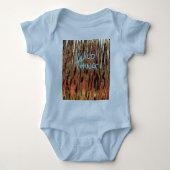 Brown and Blue Wild Thing Romper (Voorkant)