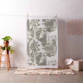 Brown and Cream KerstWinter Wonderland 30" Stof