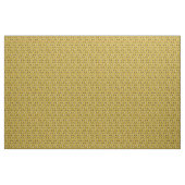 Brown and Mustard Gold Porcupine Patterned Stof (Yard (91,4 cm))