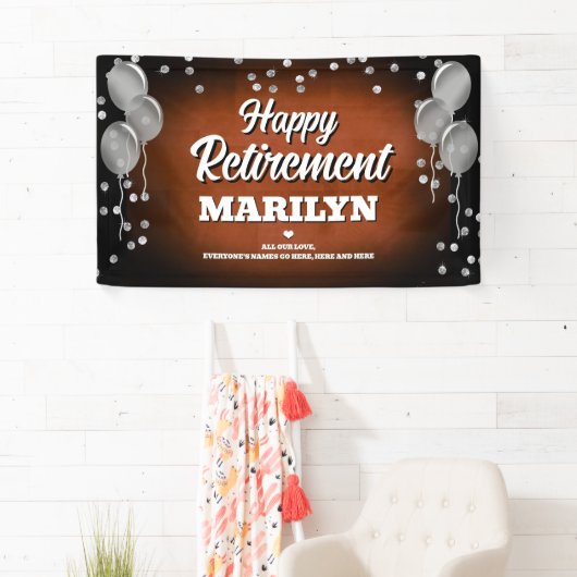 Brown and Silver Happy Retirement Spandoek (Insitu)