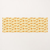 Brown and Tan Dachshund Yoga Mat (Achterkant (horizontaal))