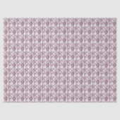 brown and white floral pattern tissuepapier (Voorkant)