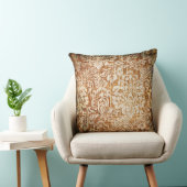  Brown Arabesques Pillow Kussen (Stoel)