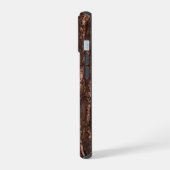 Brown Bark Camo iPhone 15 Case (Linkerkant)