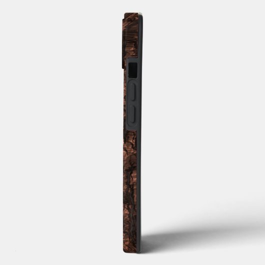 Brown Bark Camo iPhone Case (Achterkant / Links)