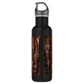 Brown Bark Camo Waterfles (Achterkant)