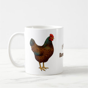 Brown Barnevelder Hen Chicken Koffiemok