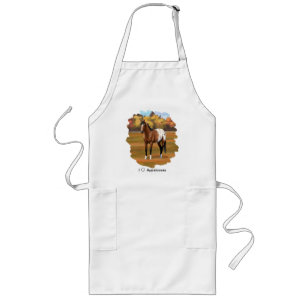 Brown Bay Appaloosa Horse Lang Schort