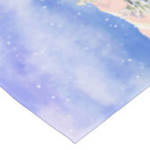 Brown Bay Appaloosa-paarden in sneeuw Tafelkleed (Gekanteld)