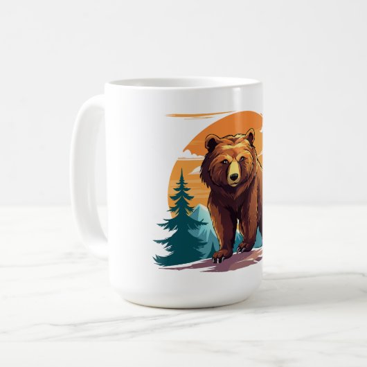 Brown bear koffiemok (Voorkant links)