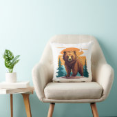 Brown bear kussen (Stoel)