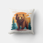Brown bear kussen (Voorkant)