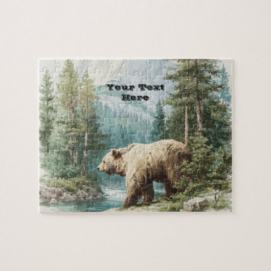 Brown Bear Legpuzzel (Horizontaal)