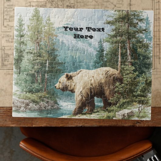 Brown Bear Legpuzzel