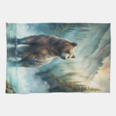 Brown Bear Theedoek (Horizontaal)