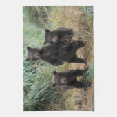 brown bear, Ursus arctos, grizzly bear, Ursus 7 2 Theedoek (Verticaal)